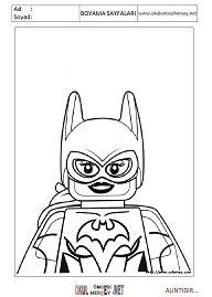 lego-batman boyama sayfaları